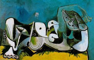 Lying female nude with cat (1964) by Pablo Picasso – Artchive